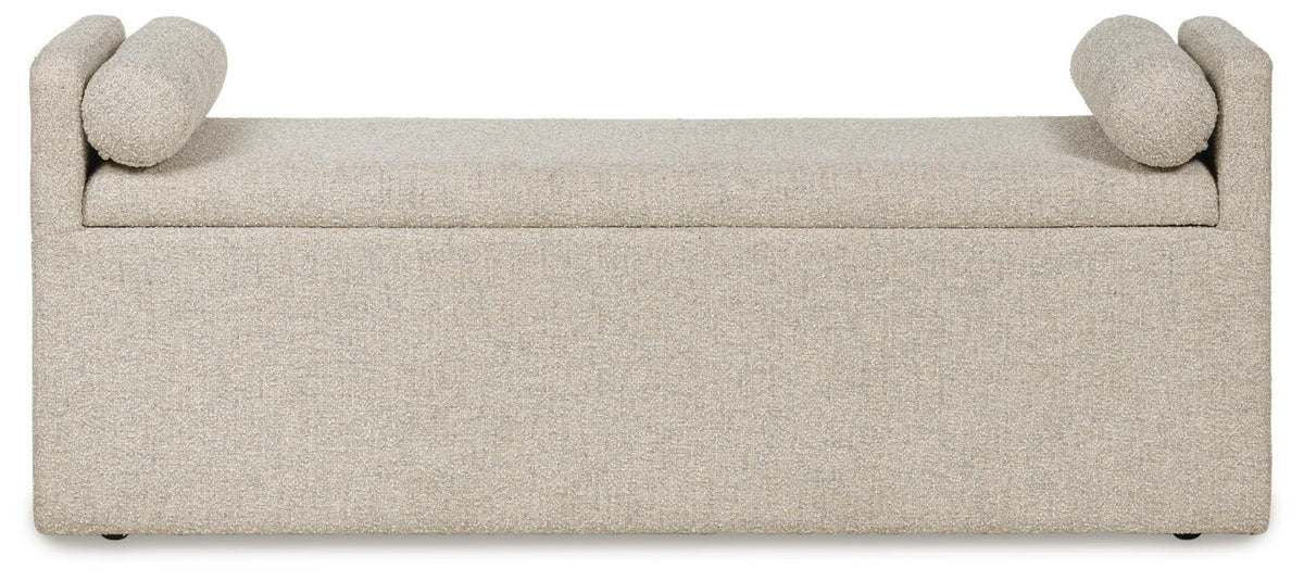 Galliden 62" Dining Bench - D841-00 - product view or room setting; only benche included (supplier image 4)