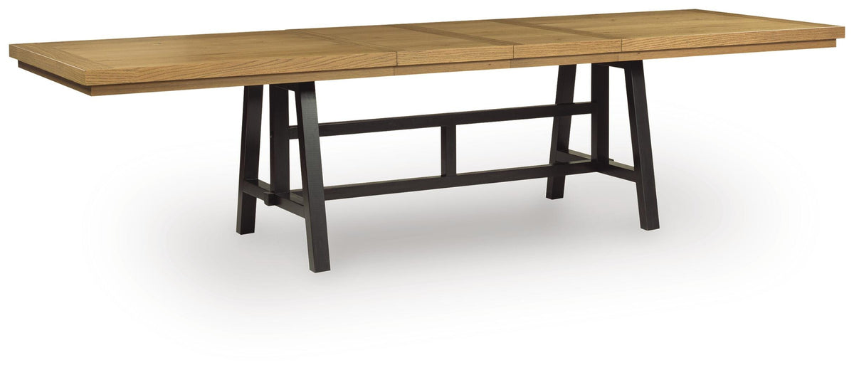 Galliden Dining Extension Table - D841-55 - product view or room setting; only dining table included (supplier image 1)