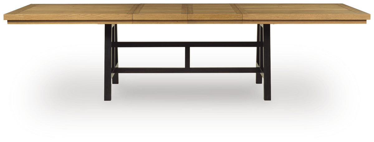 Galliden Dining Extension Table - D841-55 - product view or room setting; only dining table included (supplier image 2)