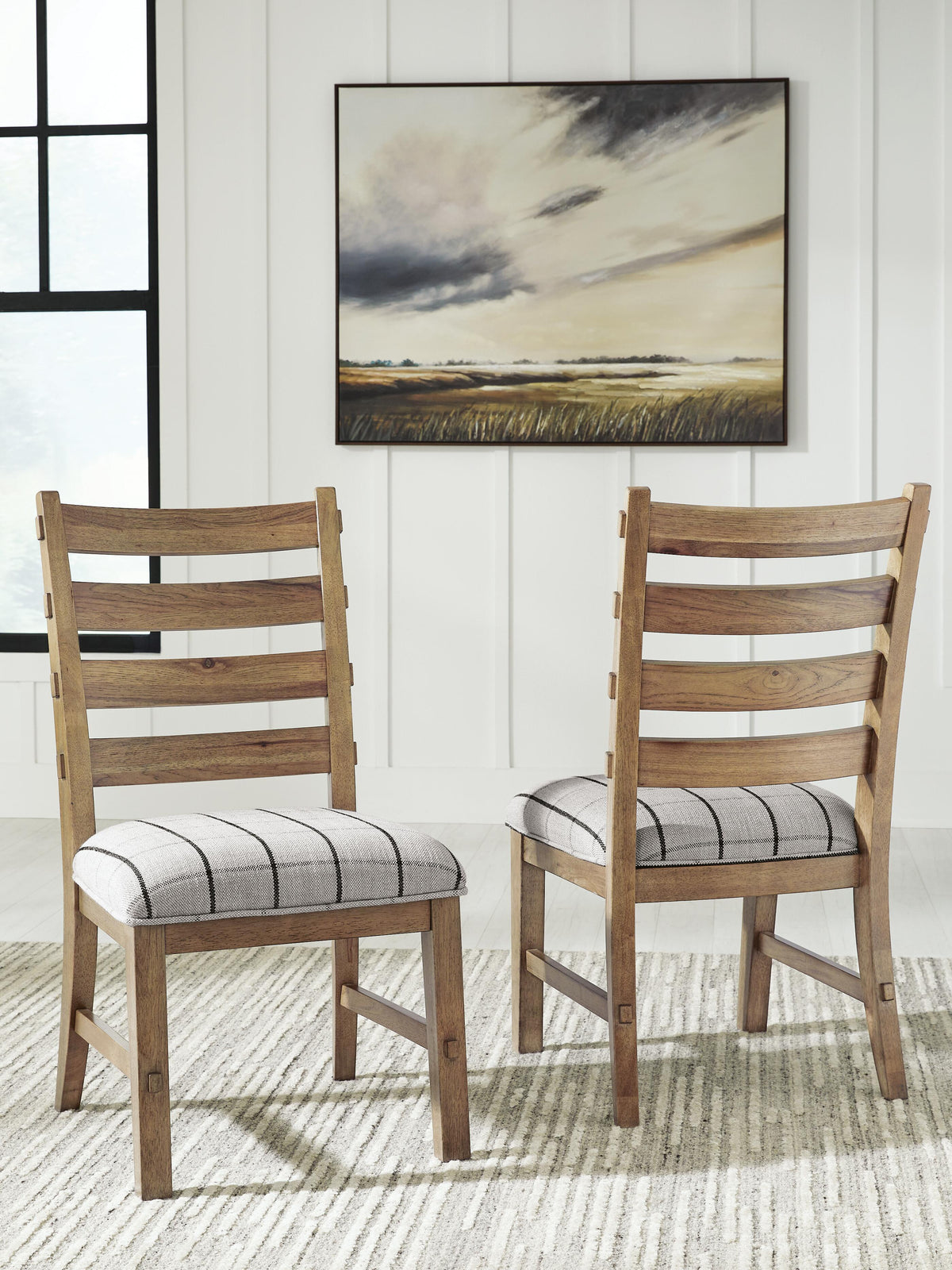Ridgester Dining Room Sets - D858D6, D858D5, D858D2, D858D1 - product view or room setting; complete kit and included component views (supplier image 7)