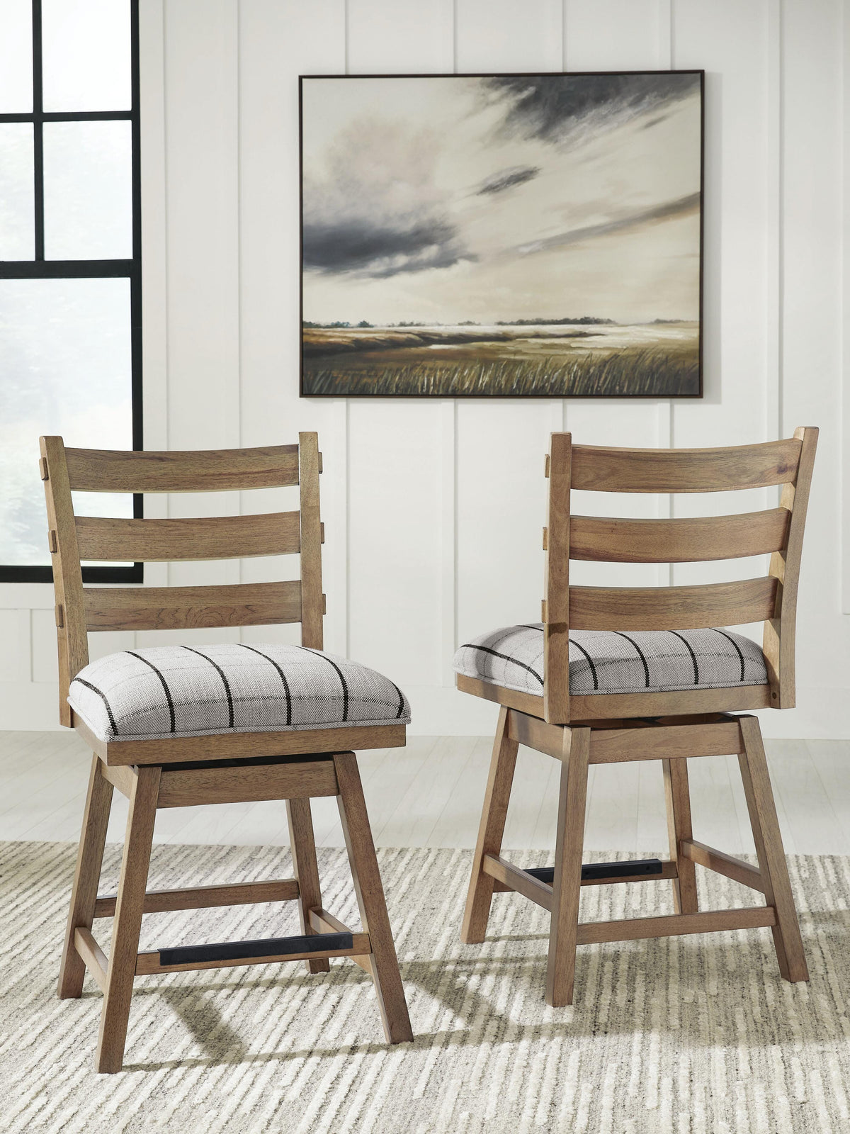 Ridgester Dining Room Sets - D858D7 - product view or room setting; complete kit and included component views (supplier image 57)