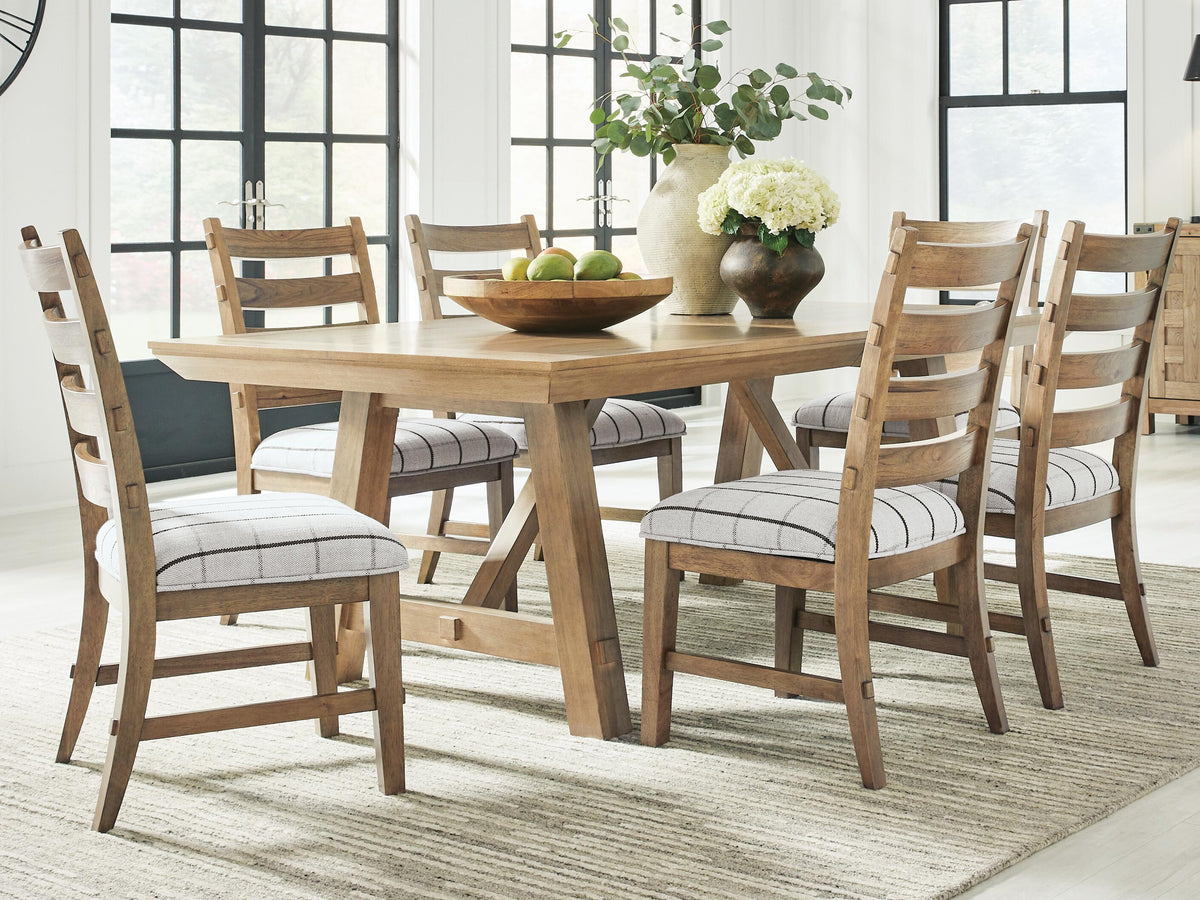 Ridgester Dining Room Sets - D858D5 - product view or room setting; complete kit and included component views (supplier image 36)