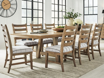 Ridgester Dining Room Sets - D858D6 - product view or room setting; complete kit and included component views (supplier image 2)