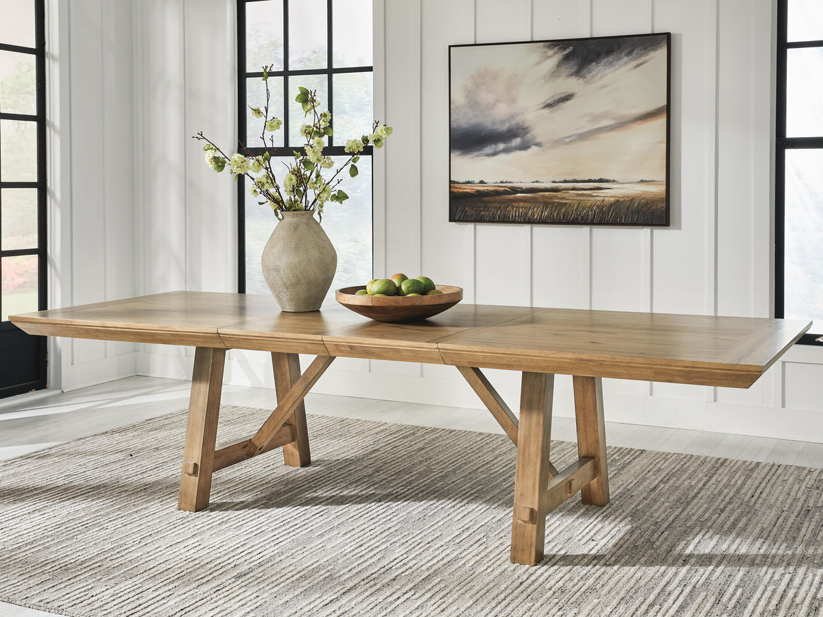 Ridgester Dining Room Sets - D858D6, D858D5, D858D2, D858D1 - product view or room setting; complete kit and included component views (supplier image 14)