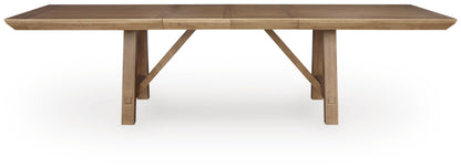 Ridgester Dining Extension Table - D858-45 - product view or room setting; only dining table included (supplier image 3)