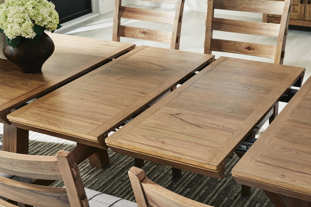 Ridgester Dining Extension Table - D858-45 - finish or detail (supplier image 6)