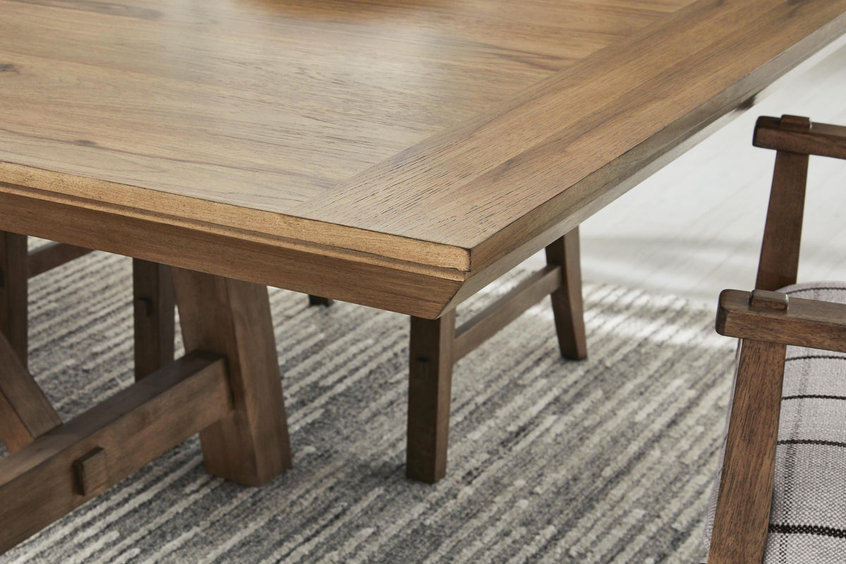 Ridgester Dining Extension Table - D858-45 - finish or detail (supplier image 7)