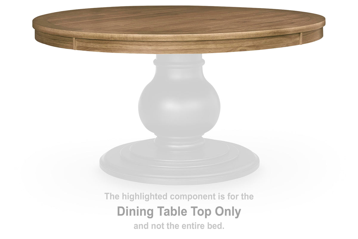 Ridgester Dining Room Sets - D858D3 - product view or room setting; complete kit and included component views (supplier image 31)