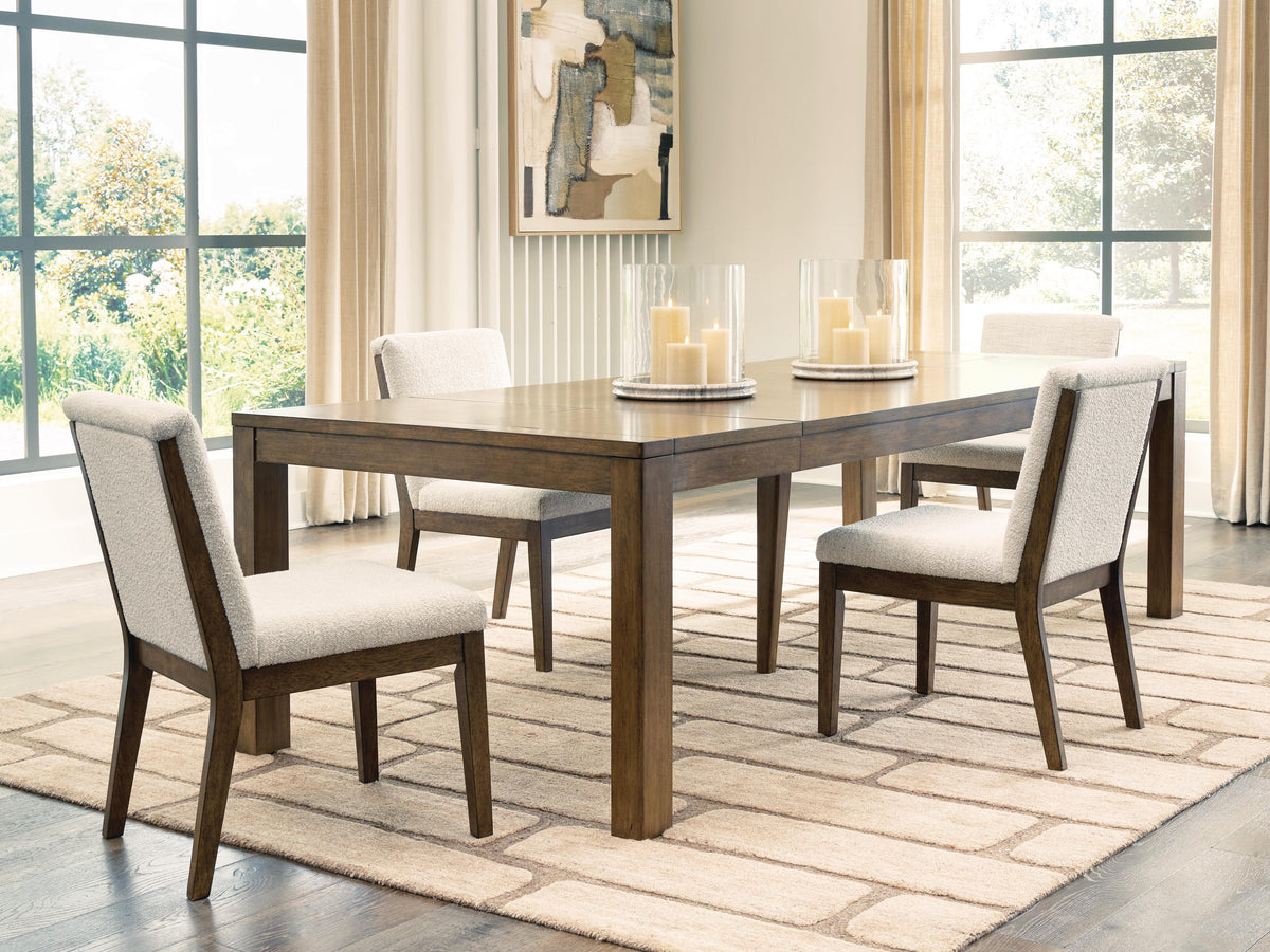 Marxmore Dining Room Sets - D863D1 - product view or room setting; complete kit and included component views (supplier image 21)