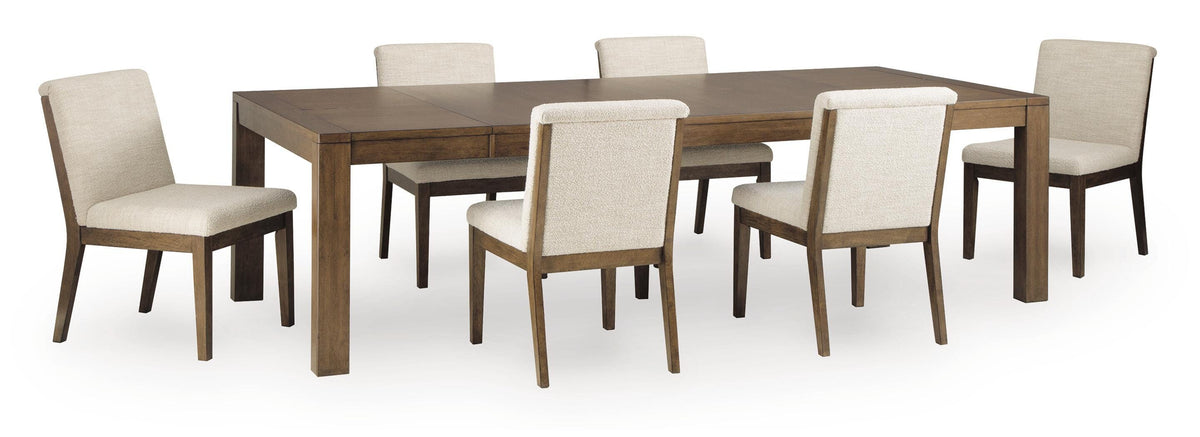Marxmore Dining Room Sets - D863D3 - product view or room setting; complete kit and included component views (supplier image 24)