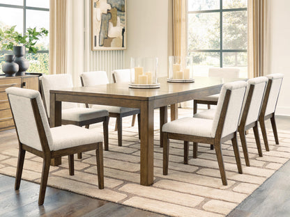 Marxmore Dining Room Sets - D863D4 - product view or room setting; complete kit and included component views (supplier image 2)