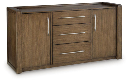 Marxmore Dining Server - D863-60 - product view or room setting; only dining room storage included (supplier image 1)