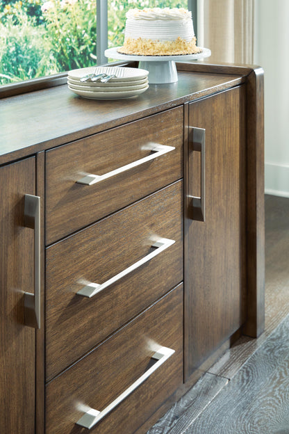 Marxmore Dining Server - D863-60 - finish or detail (supplier image 7)