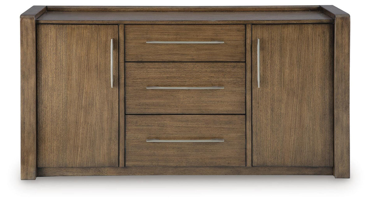 Marxmore Dining Server - D863-60 - product view or room setting; only dining room storage included (supplier image 4)