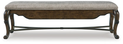 Maylee 63" Dining Bench - D947-00 - product view or room setting; only benche included (supplier image 6)