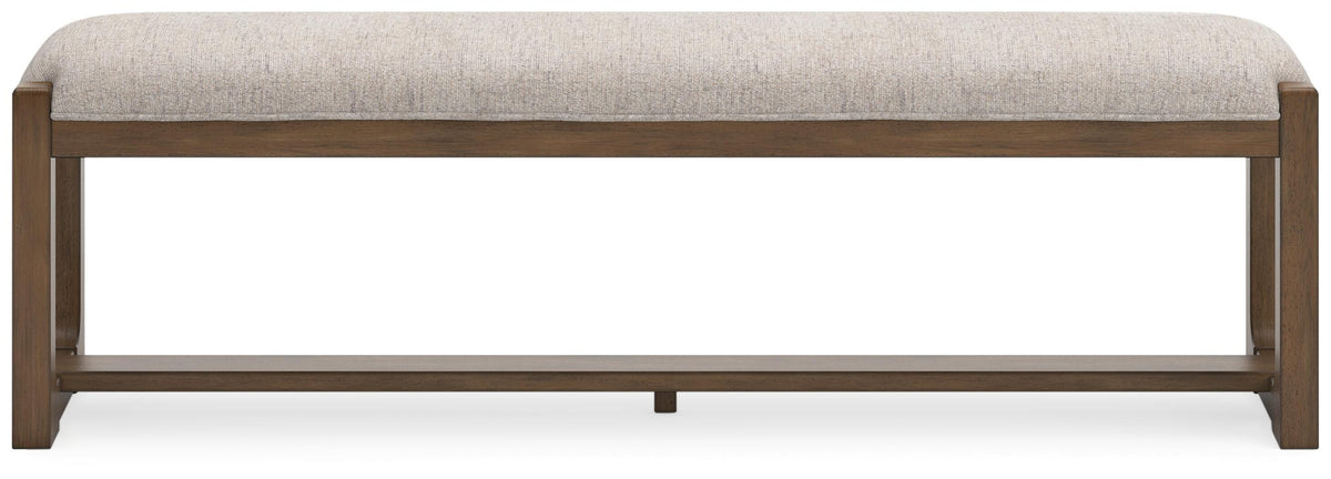 Cabalynn 63" Dining Bench - D974-00 - product view or room setting; only benche included (supplier image 4)