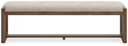 Cabalynn 63" Dining Bench - D974-00 - product view or room setting; only benche included (supplier image 4)