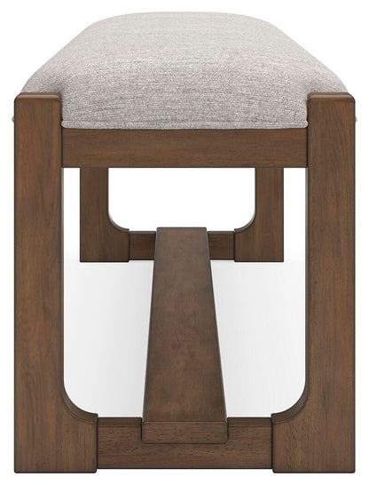 Cabalynn 63" Dining Bench - D974-00 - product view or room setting; only benche included (supplier image 6)