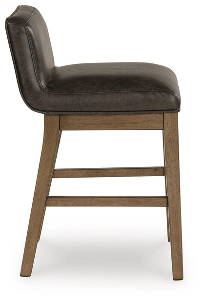 Cabalynn Bar Stools (Set of 2) - D974-124X2 - product view or room setting; set of 2; individual included-item views (supplier image 5)