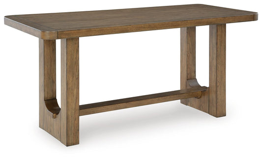 Cabalynn Counter Height Dining Table - D974-13 - product view or room setting; only counter height table included (supplier image 1)
