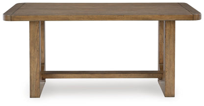 Cabalynn Counter Height Dining Table - D974-13 - product view or room setting; only counter height table included (supplier image 3)