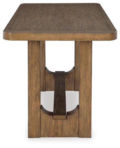 Cabalynn Counter Height Dining Table - D974-13 - product view or room setting; only counter height table included (supplier image 4)