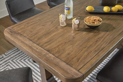 Cabalynn Counter Height Dining Table - D974-13 - finish or detail (supplier image 6)
