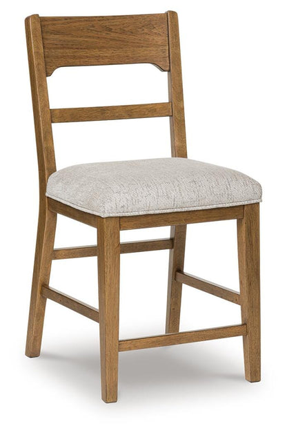 Cabalynn Bar Stools (Set of 2) - D974-224X2 - product view or room setting; set of 2; individual included-item views (supplier image 13)