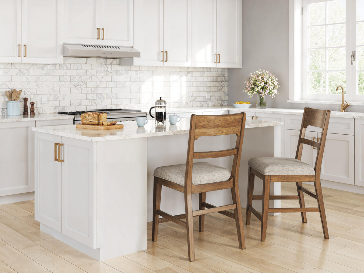 Cabalynn Bar Stools (Set of 2) - D974-224X2 - product view or room setting; set of 2; individual included-item views (supplier image 16)