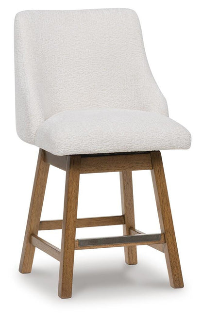 Cabalynn Bar Stools (Set of 2) - D974-324X2 - product view or room setting; set of 2; individual included-item views (supplier image 21)