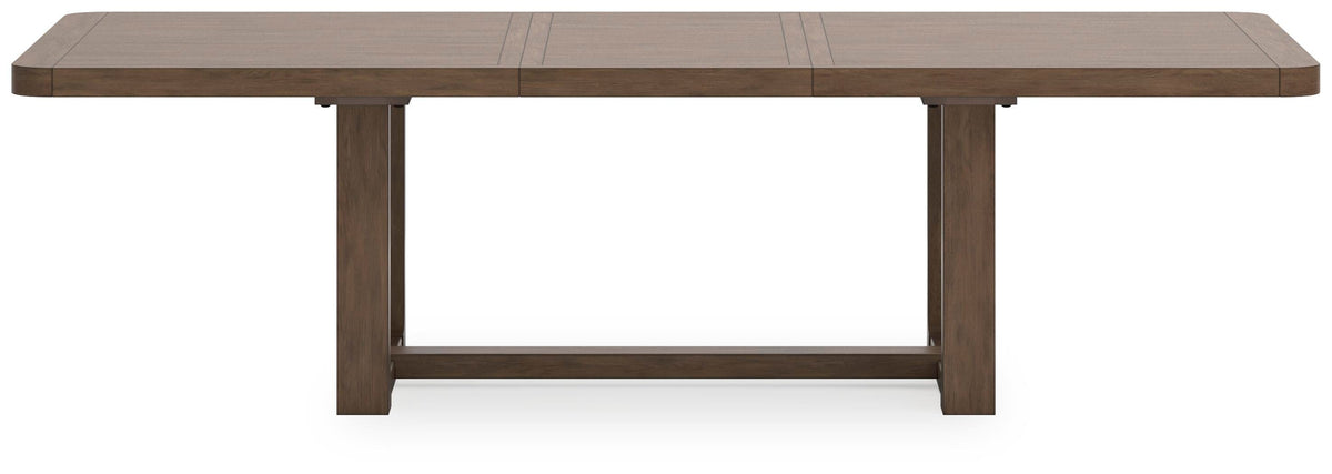 Cabalynn Dining Extension Table - D974-35 - product view or room setting; only dining table included (supplier image 5)