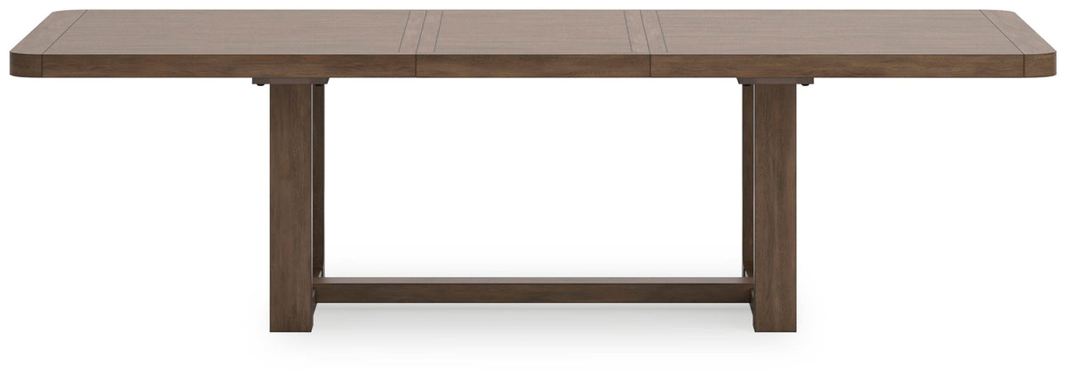 Cabalynn Dining Extension Table - D974-35 - product view or room setting; only dining table included (supplier image 4)