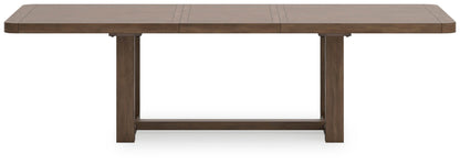 Cabalynn Dining Extension Table - D974-35 - product view or room setting; only dining table included (supplier image 4)
