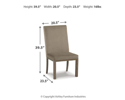 Chrestner Dining Room Sets - D983D5, D983D4 - approximate manufacturer dimensions (supplier image 14)