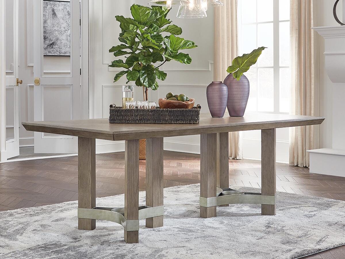 Chrestner Dining Room Sets - D983D5, D983D4 - product view or room setting; complete kit and included component views (supplier image 18)