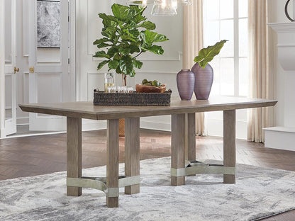 Chrestner Dining Room Sets - D983D5, D983D4 - product view or room setting; complete kit and included component views (supplier image 18)