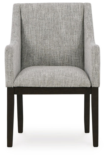 Burkhaus Dining Chairs (Set of 2) - D984-01AX2 - product view or room setting; set of 2; individual included-item views (supplier image 4)