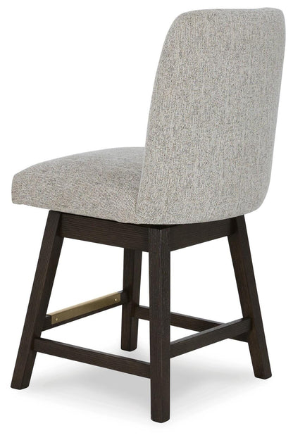 Burkhaus Bar Stools (Set of 2) - D984-124X2 - product view or room setting; set of 2; individual included-item views (supplier image 6)