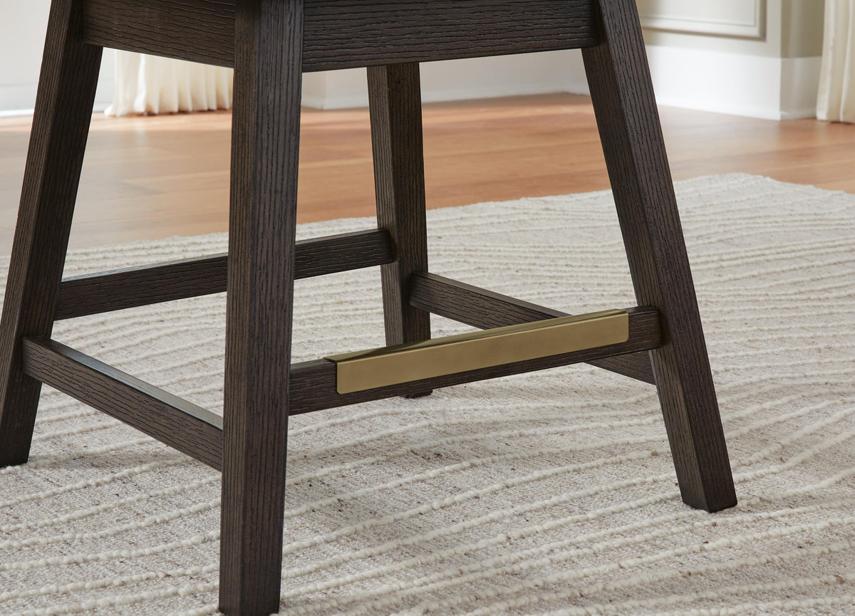 Burkhaus Bar Stools (Set of 2) - D984-124X2 - finish or detail (supplier image 7)