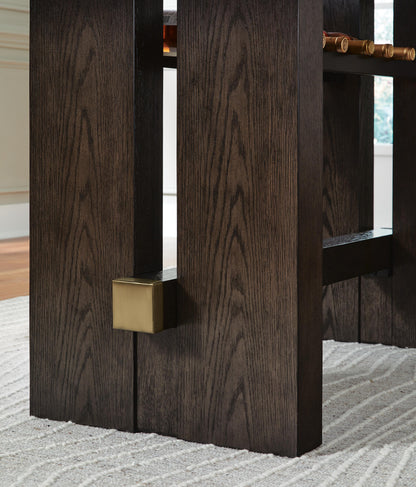 Burkhaus Counter Height Dining Table - D984-32 - finish or detail (supplier image 5)