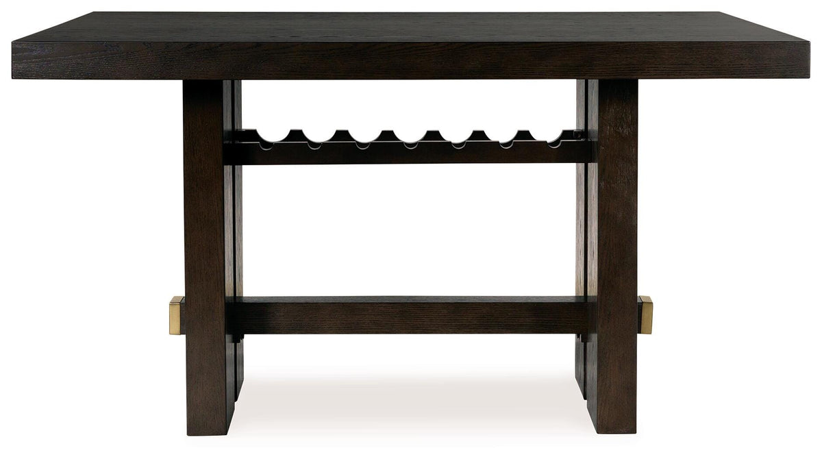 Burkhaus Counter Height Dining Table - D984-32 - product view or room setting; only counter height table included (supplier image 3)