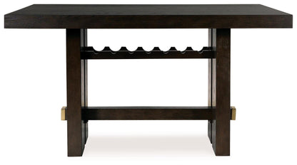 Burkhaus Counter Height Dining Table - D984-32 - product view or room setting; only counter height table included (supplier image 3)