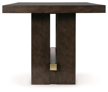 Burkhaus Counter Height Dining Table - D984-32 - product view or room setting; only counter height table included (supplier image 4)