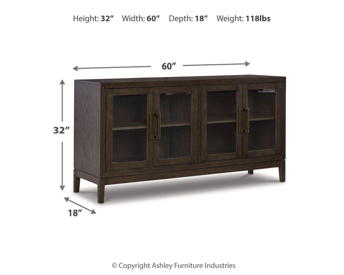Burkhaus Dining Server - D984-60 - approximate manufacturer dimensions (supplier image 7)