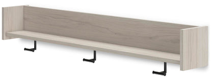 Socalle Wall Mounted Coat Rack with Shelf - EA1864-151 - product view or room setting; only coat rack included (supplier image 4)