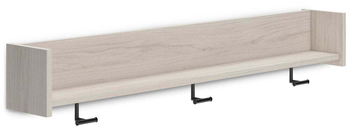 Socalle Wall Mounted Coat Rack with Shelf - EA1864-151 - product view or room setting; only coat rack included (supplier image 1)