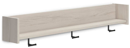 Socalle Wall Mounted Coat Rack with Shelf - EA1864-151 - product view or room setting; only coat rack included (supplier image 1)