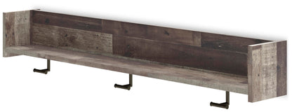 Neilsville Wall Mounted Coat Rack with Shelf - EA2120-151 - product view or room setting; only coat rack included (supplier image 5)