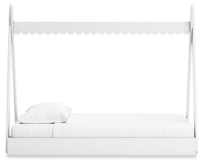 Hallityn Tent Bed - EB1810-121 - product view or room setting; only bed included (supplier image 19)