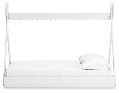 Hallityn Tent Bed - EB1810-122 - product view or room setting; only bed included (supplier image 8)